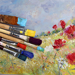 Piccolino-Malfarben Junker 107135 Tempera Dunkelgr/ün